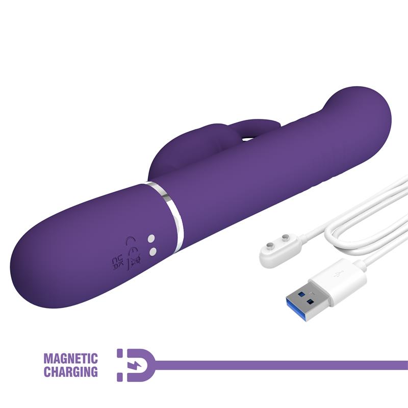 Coale Vibrador con Thursting y Bolas Rotatorias