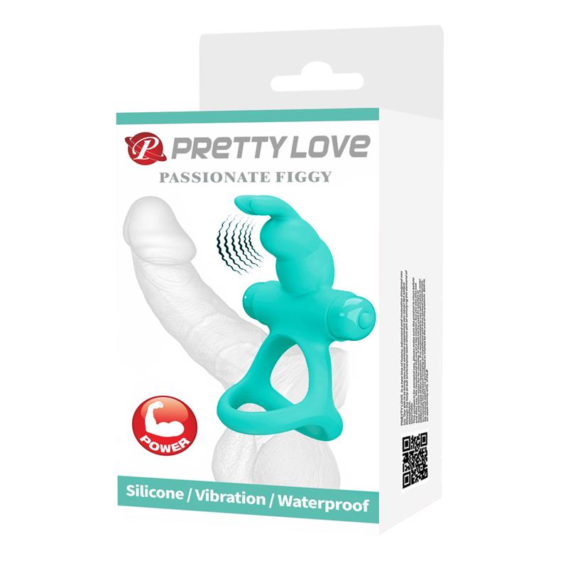 Passionate Figgy Anillo para el Pene con Vibracion