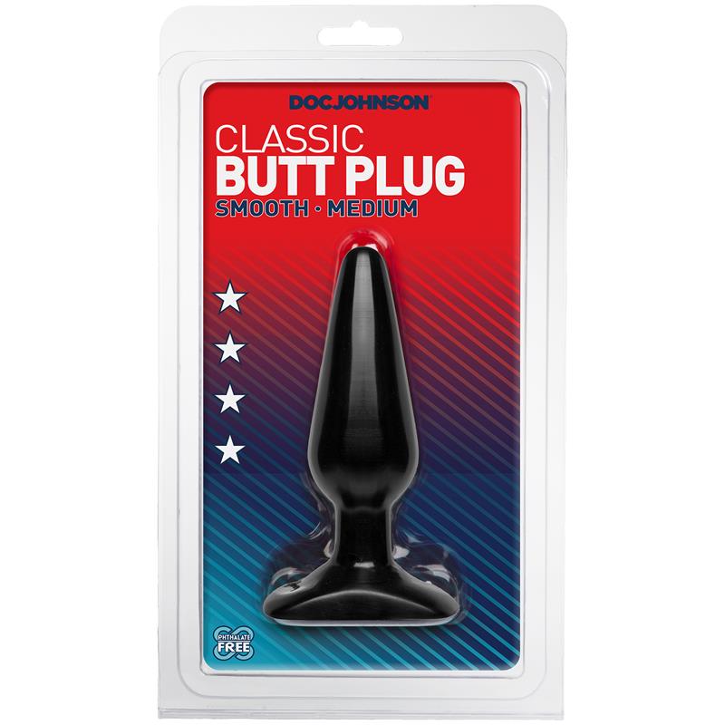 Plug Anal Medium Negro