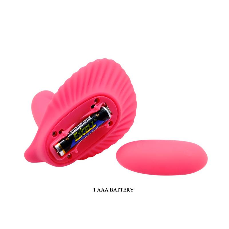 Pretty Love Vibrador a Control Remoto Fancy Clamshell Color Rosa