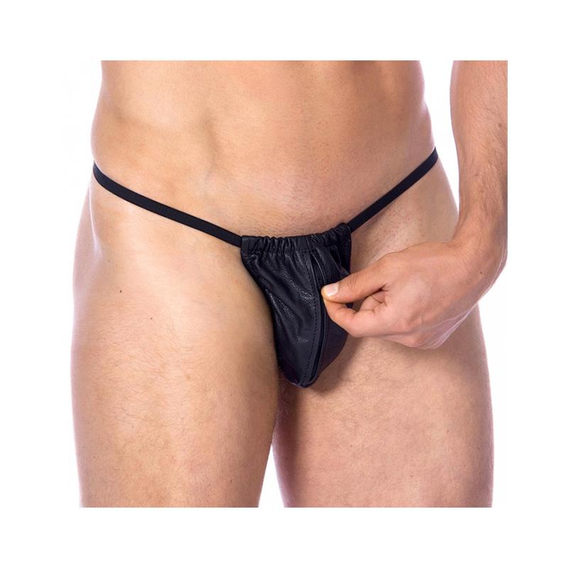 Tanga de Cuero Ajustable Talla unica