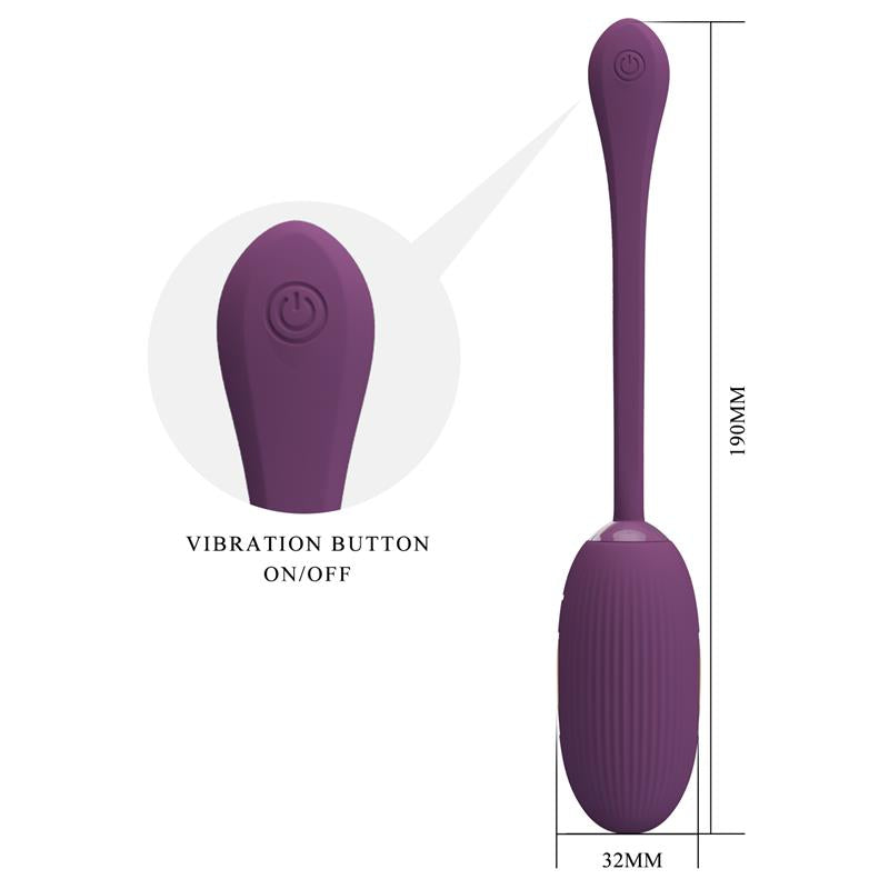 Doreen Huevo Vibrador con Electro Shock y App