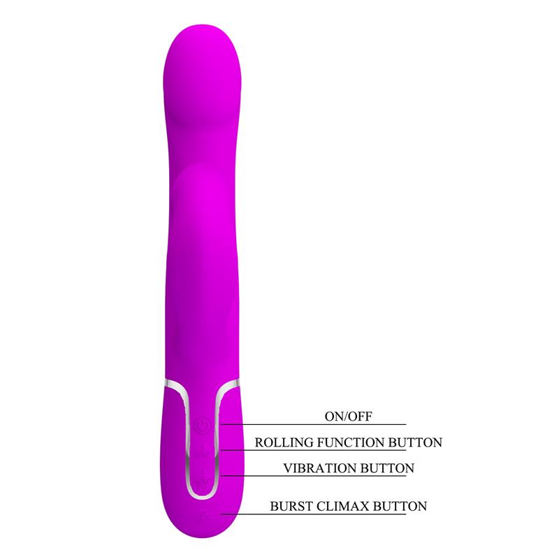 Falin Rolling Vibrador con Bolas Rotatorias USB