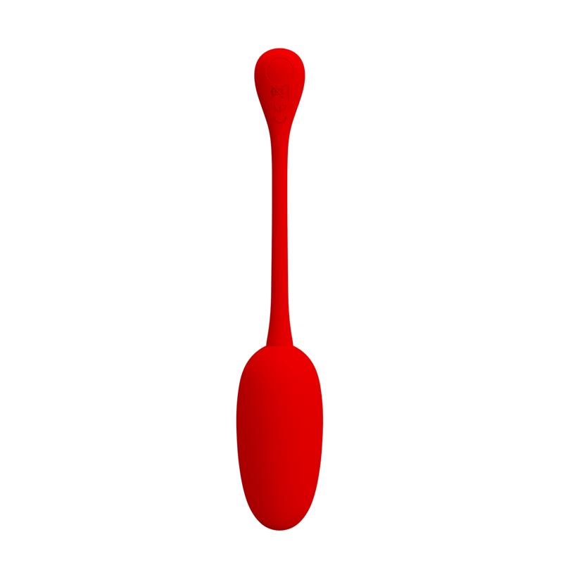 Knucker Huevo Vibrador Rojo