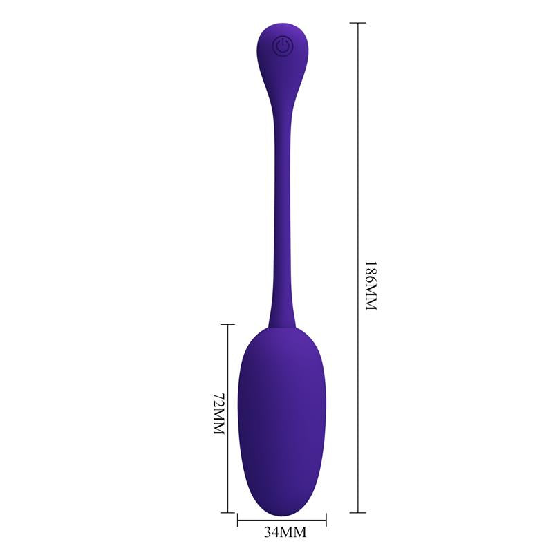 Knucker Huevo Vibrador Purpura