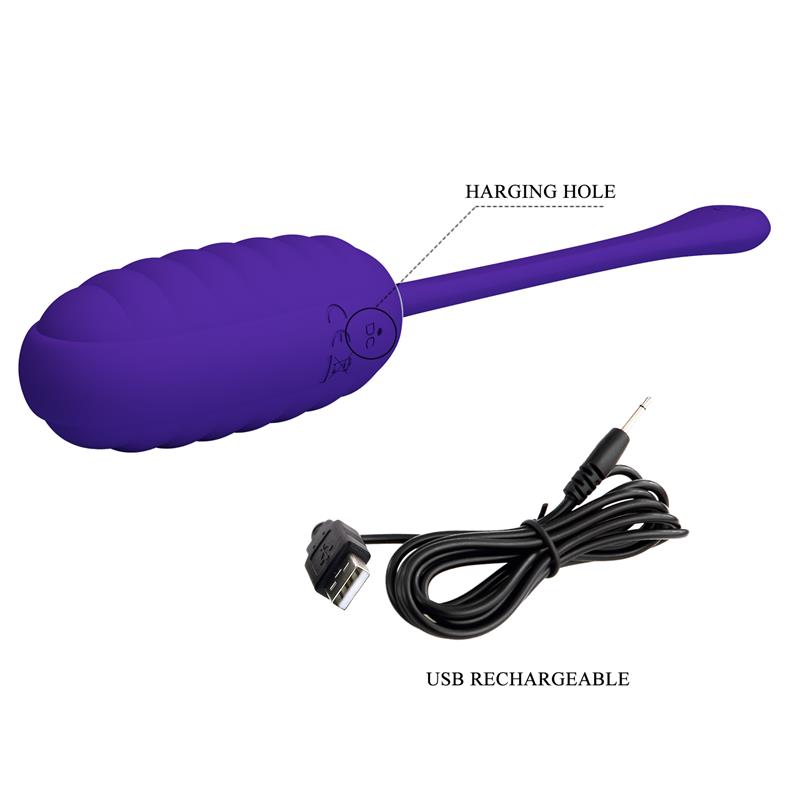 Kirk Huevo Vibrador Violeta