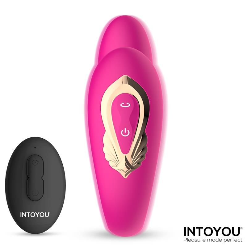 Lanty Vibrador para Parejas con Oscilacion 360º y Control Remoto