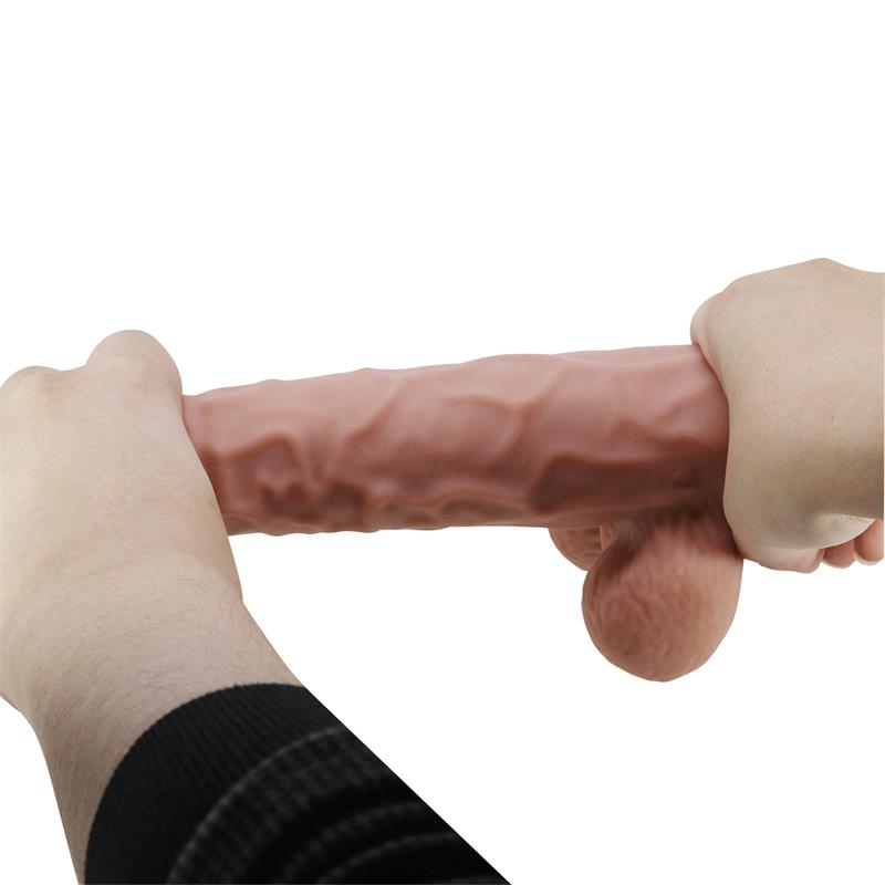 Dildo Realista Piel Deslizante 24 cm