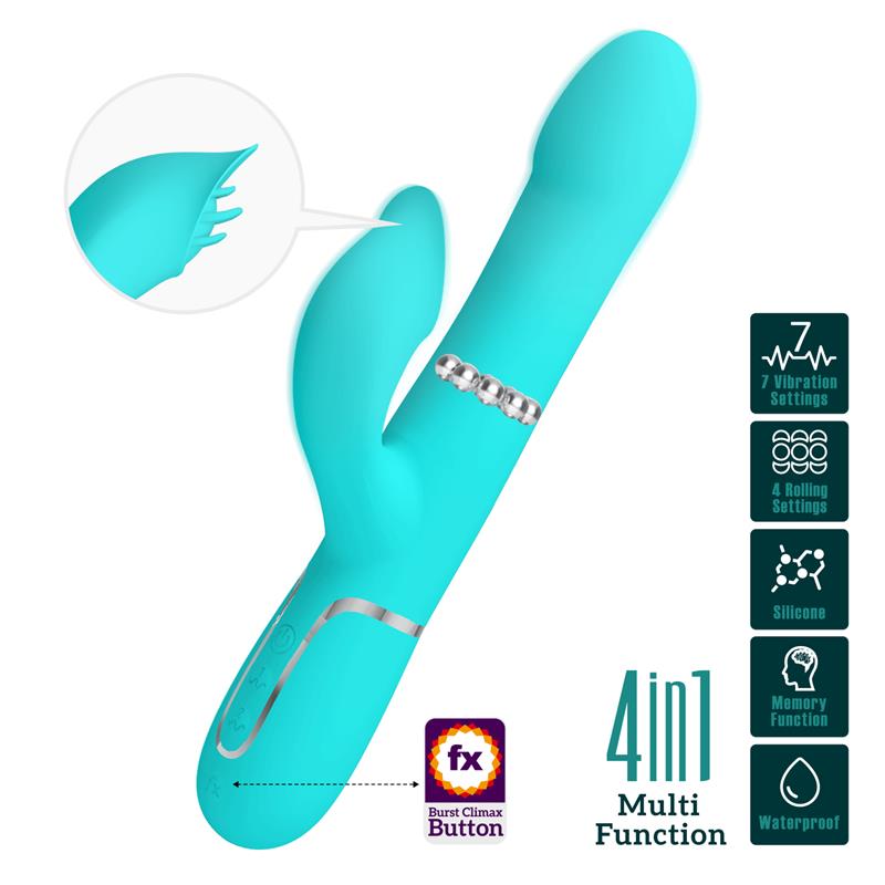 Falin Rolling Vibrador con Bolas Internas USB