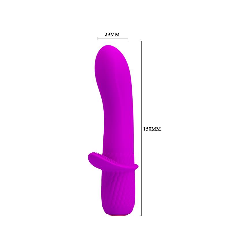 Vibrador Troy USB Silicone Purpura