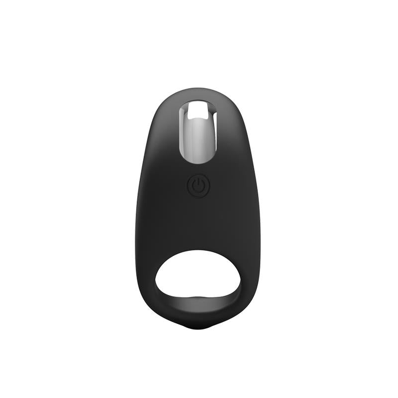 Anillo Vibrador Gemma USB Silicona Negro